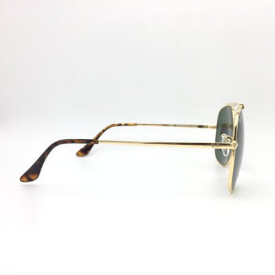 Ray-Ban RB3561 001 Gold General Sunglasses - Classic Green Lenses