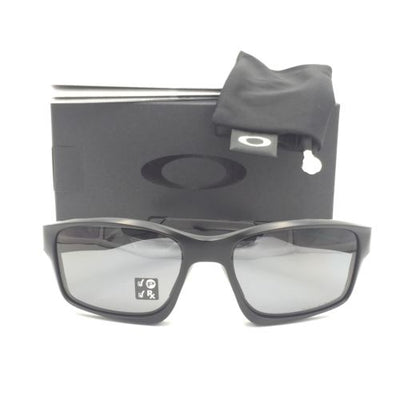 Oakley Chainlink OO9247-15 Matte Black Sunglasses W/ Gray Polarized Lenses