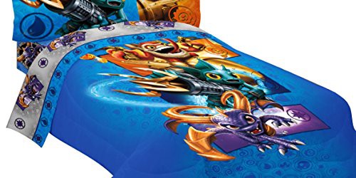 Skylanders Microfiber Twin Comforter 64x86in
