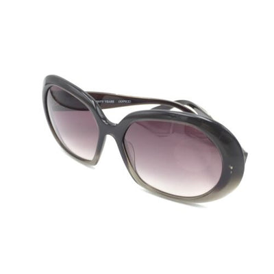 Oliver Peoples Ballerina OBSGR Gray Oval Sunglasses w/ Gradient Dark Gray Lenses
