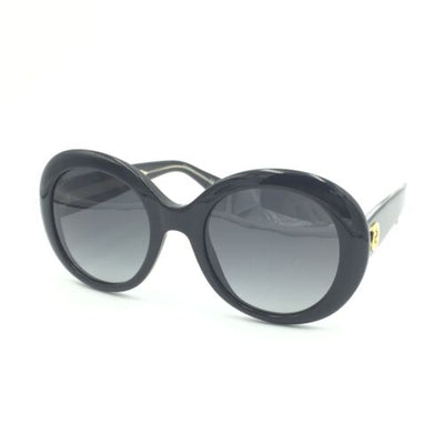Gucci GG3815/S Y6C9O Shiny Black Gold W/ Gray Gradient Lenses