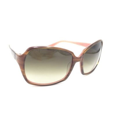 Oliver Peoples Candice OTPI Brown Striped Butterfly Sunglasses Gradient Lenses