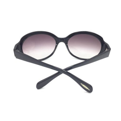 Oliver Peoples Merce BK Black Butterfly Sunglasses w/ Gradient Gray Lenses