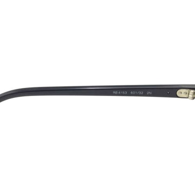 Ray-Ban RB4153 601/32 Black Oval Sunglasses