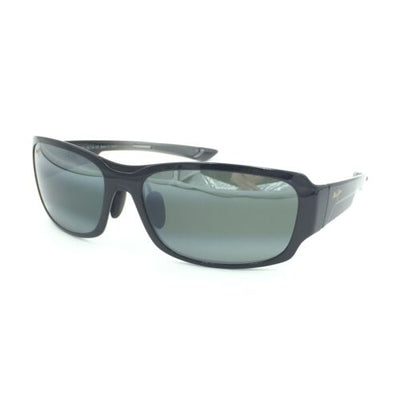 Maui Jim Bamboo Forest 415-02J Black  Gray W/Gray Polarized Lenses 60mm