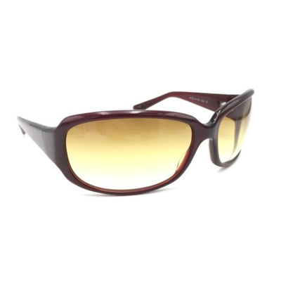 Oliver Peoples Kali Sienna Red Rectangular Sunglasses Gradient Amber Bronze Lens