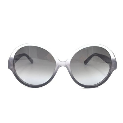 Oliver Peoples MCM615S 023 Transparent Black Round Sunglasses Gradient Gray Lens
