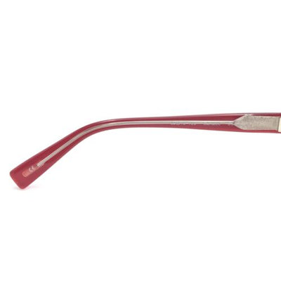Oliver Peoples Candice SCA Red Pink Squared Sunglasses w/ Gradient Brown Lenses