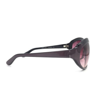 Oliver Peoples AU Black Violet Butterfly Sunglasses w/ Gradient Violet Lenses