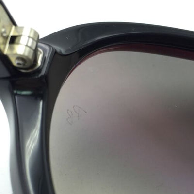 Ray-Ban RB4153 601/32 Black Oval Sunglasses