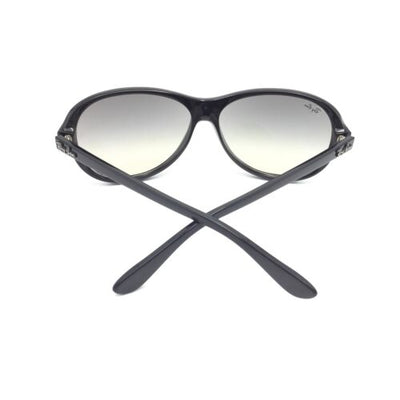 Ray-Ban RB4153 601/32 Black Oval Sunglasses