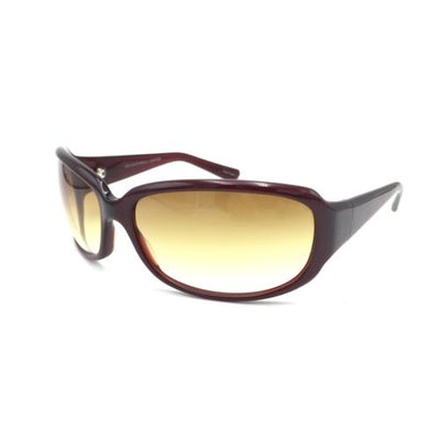 Oliver Peoples Kali Sienna Red Rectangular Sunglasses Gradient Amber Bronze Lens