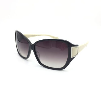 Oliver Peoples IISA BKBQ Black Crème Butterfly Sunglasses w/ Gradient Lenses
