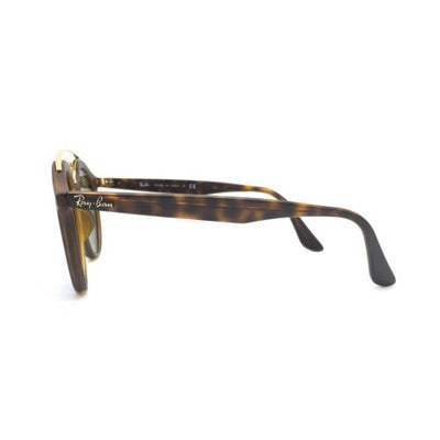 New Ray-Ban RB4256 60923R Matte Tortoise Sunglasses W/ Green Mirrored Lens 49mm