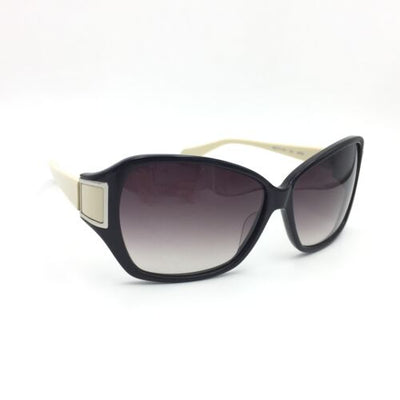 Oliver Peoples IISA BKBQ Black Crème Butterfly Sunglasses w/ Gradient Lenses