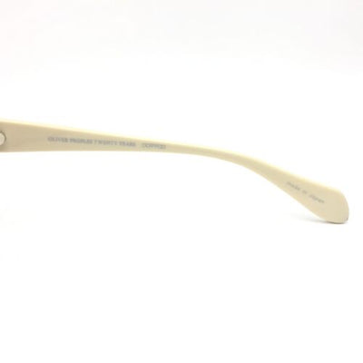 Oliver Peoples IISA BKBQ Black Crème Butterfly Sunglasses w/ Gradient Lenses