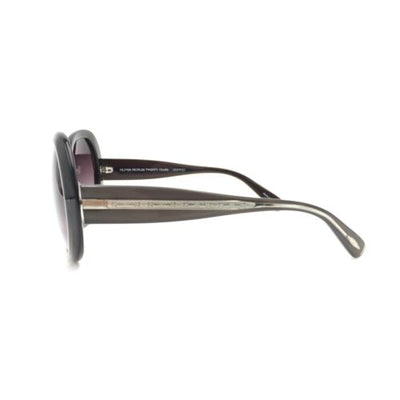 Oliver Peoples Ballerina OBSGR Gray Oval Sunglasses w/ Gradient Dark Gray Lenses