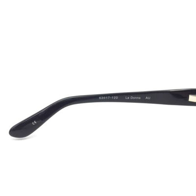 Oliver Peoples AU Black Violet Butterfly Sunglasses w/ Gradient Violet Lenses
