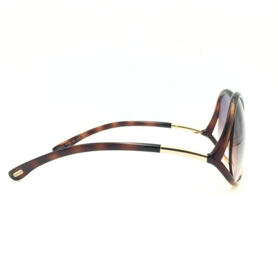 Tom Ford Ivanna TF372 52F Havana Oval Frame w/ Brown Lenses 64mm
