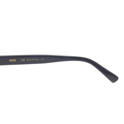 Oliver Peoples MCM615S 023 Transparent Black Round Sunglasses Gradient Gray Lens