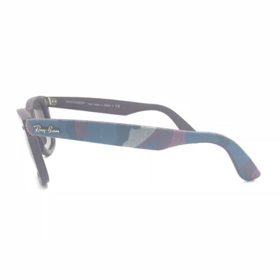 New Ray-Ban RB2140 6064/71 Wayfarer Purple Sunglasses w/ Gray Lenses 50mm