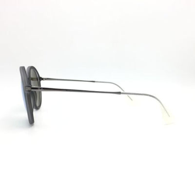Ray-Ban RB4222 6169/3R Round Matte Green Gunmetal Sunglasses