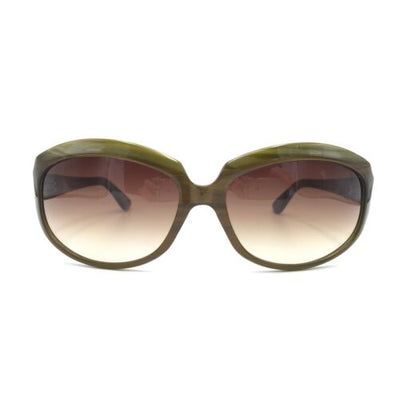 Oliver Peoples La Donna SI Wood Brown Butterfly Sunglasses Gradient Brown Lenses