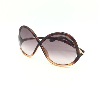 Tom Ford Ivanna TF372 52F Havana Oval Frame w/ Brown Lenses 64mm