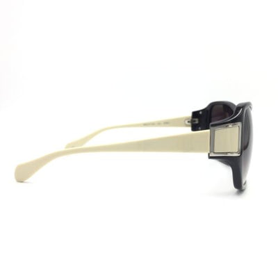 Oliver Peoples IISA BKBQ Black Crème Butterfly Sunglasses w/ Gradient Lenses