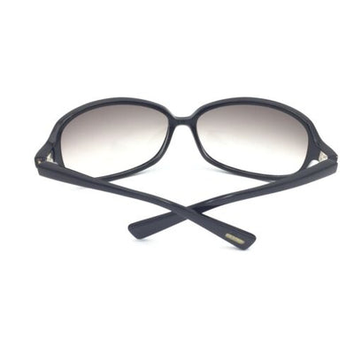 Oliver Peoples BB BK Black Squared Sunglasses w/ Gradient Gray Lenses