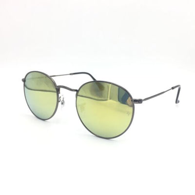 Ray-Ban RB3447 029/93 Gunmetal Round Sunglasses