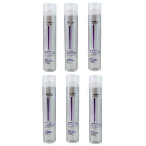 Kadus Extra Lock X-Stong Hairspray 10.6 oz lot of 6