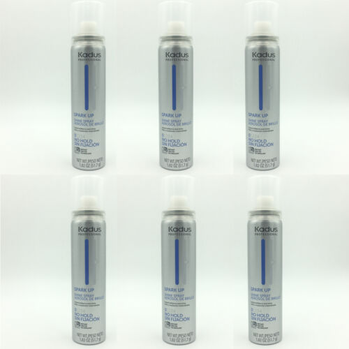 Kadus Professional Spark Up Shine Spray 1.82 oz Lot of 6