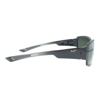 Maui Jim Bamboo Forest 415-02J Black  Gray W/Gray Polarized Lenses 60mm