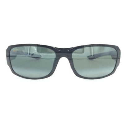 Maui Jim Bamboo Forest 415-02J Black  Gray W/Gray Polarized Lenses 60mm