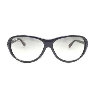Ray-Ban RB4153 601/32 Black Oval Sunglasses