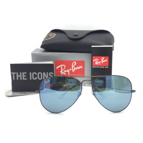 Ray-Ban RB3025 029-3O Gunmetal Aviator Sunglasses