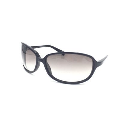 Oliver Peoples BB BK Black Squared Sunglasses w/ Gradient Gray Lenses