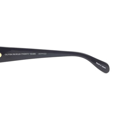 Oliver Peoples Darcey BK Black Rectangular Sunglasses w/ Gray Lenses