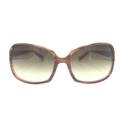 Oliver Peoples Candice OTPI Brown Striped Butterfly Sunglasses Gradient Lenses