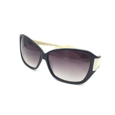 Oliver Peoples IISA BKBQ Black Crème Butterfly Sunglasses w/ Gradient Lenses