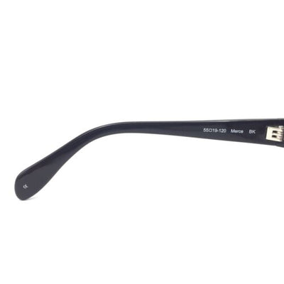 Oliver Peoples Merce BK Black Butterfly Sunglasses w/ Gradient Gray Lenses