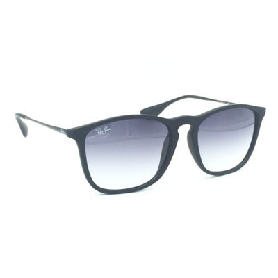 Ray-Ban RB4187 622/8G Chris Black Squared Sunglasses Gradient Lens 54mm