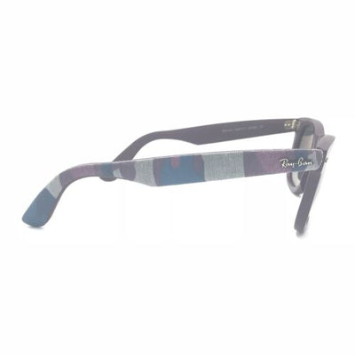 New Ray-Ban RB2140 6064/71 Wayfarer Purple Sunglasses w/ Gray Lenses 50mm