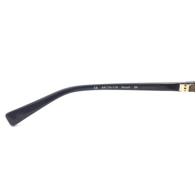 Oliver Peoples Bacall BK Black Butterfly Sunglasses w/ Polarized Gray Lenses