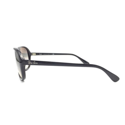 Ray-Ban RB4153 601/32 Black Oval Sunglasses