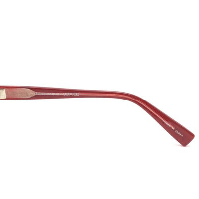 Oliver Peoples Candice SCA Red Pink Butterfly Sunglasses Gradient Brown Lenses
