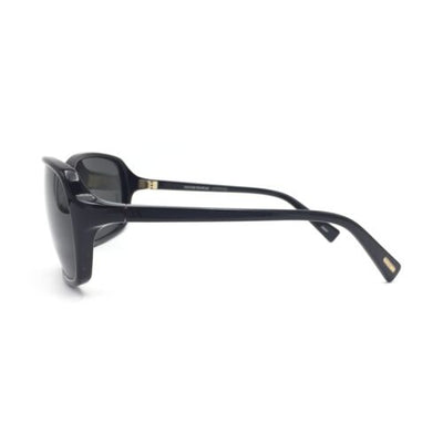 Oliver Peoples Bacall BK Black Squared Sunglasses w/ Gray Lenses