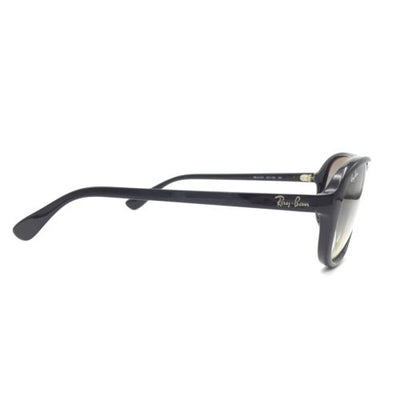 Ray-Ban RB4153 601/32 Black Oval Sunglasses