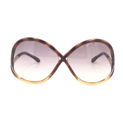 Tom Ford Ivanna TF372 52F Havana Oval Frame w/ Brown Lenses 64mm